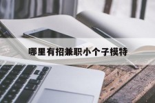 新沂哪里有招兼职小个子模特(哪里有招兼职小个子模特的)
