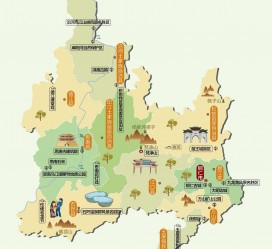 新沂旅游地图(旅游地图中国景点)